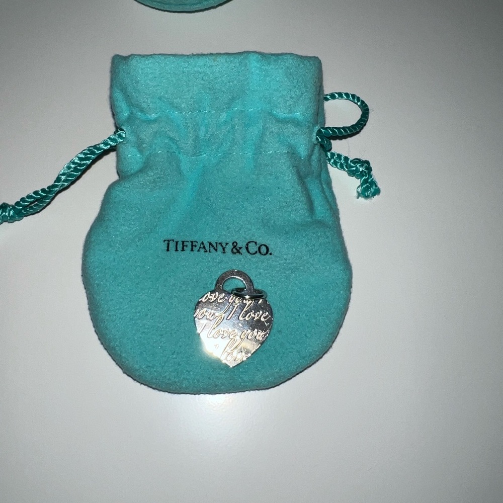 I love you Tiffany Charm